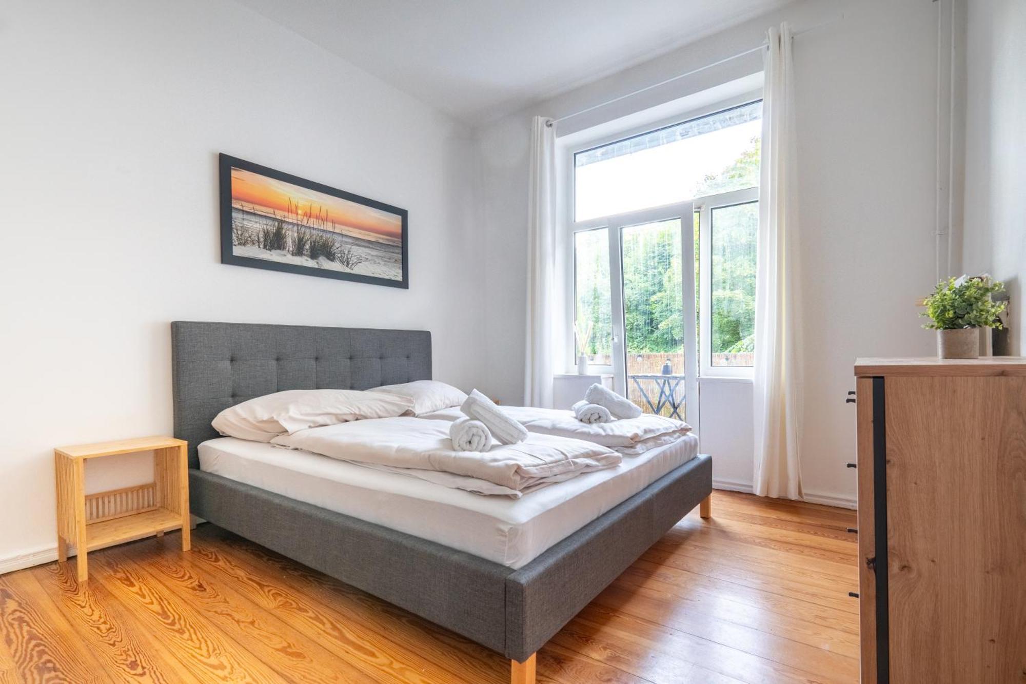 Grosses Apartment Mit 2 Balkonen Zentral Am Nordertor Flensburg Kültér fotó