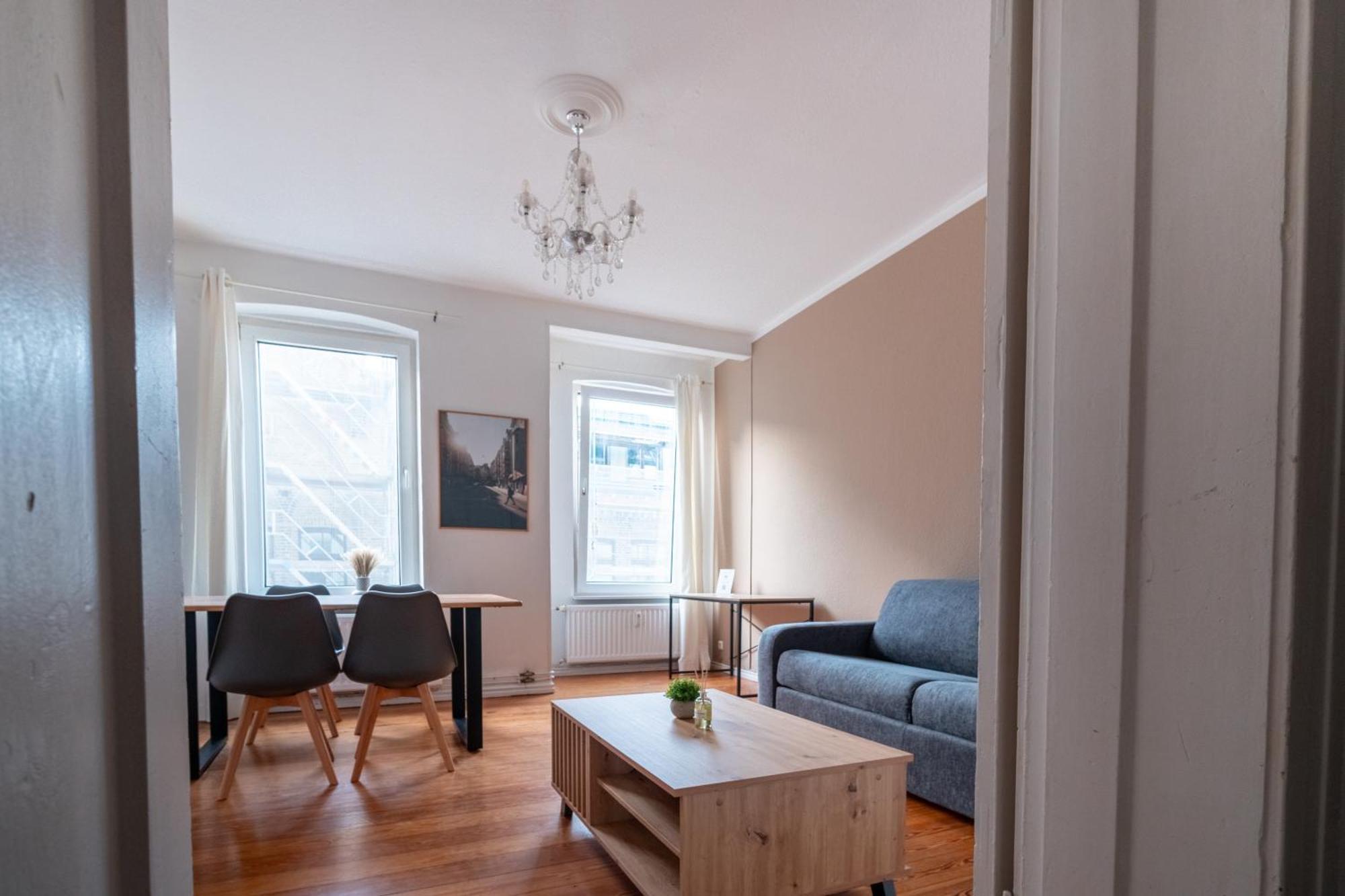 Grosses Apartment Mit 2 Balkonen Zentral Am Nordertor Flensburg Kültér fotó