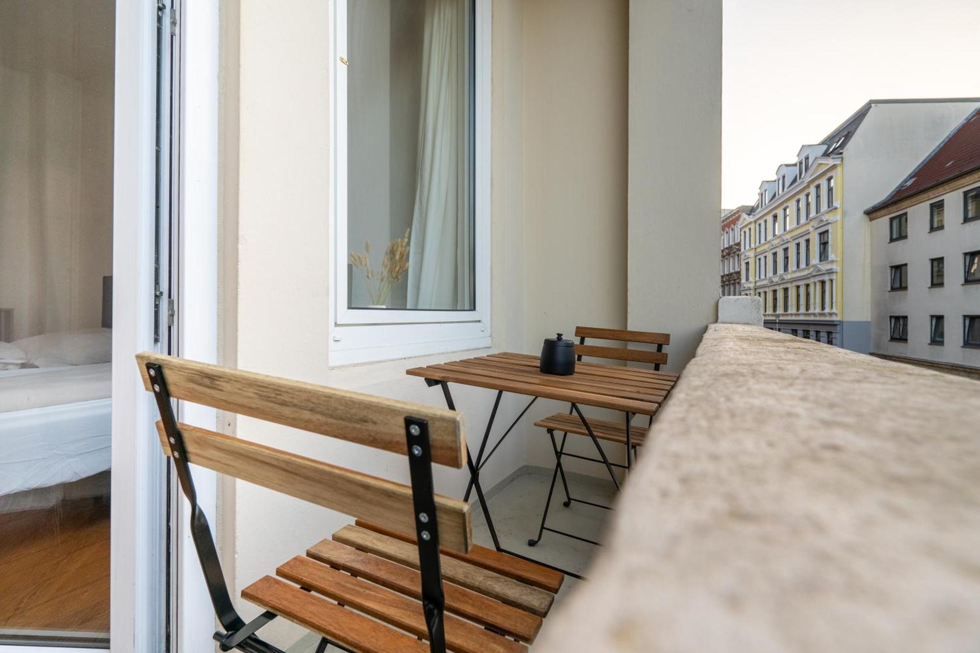 Grosses Apartment Mit 2 Balkonen Zentral Am Nordertor Flensburg Kültér fotó