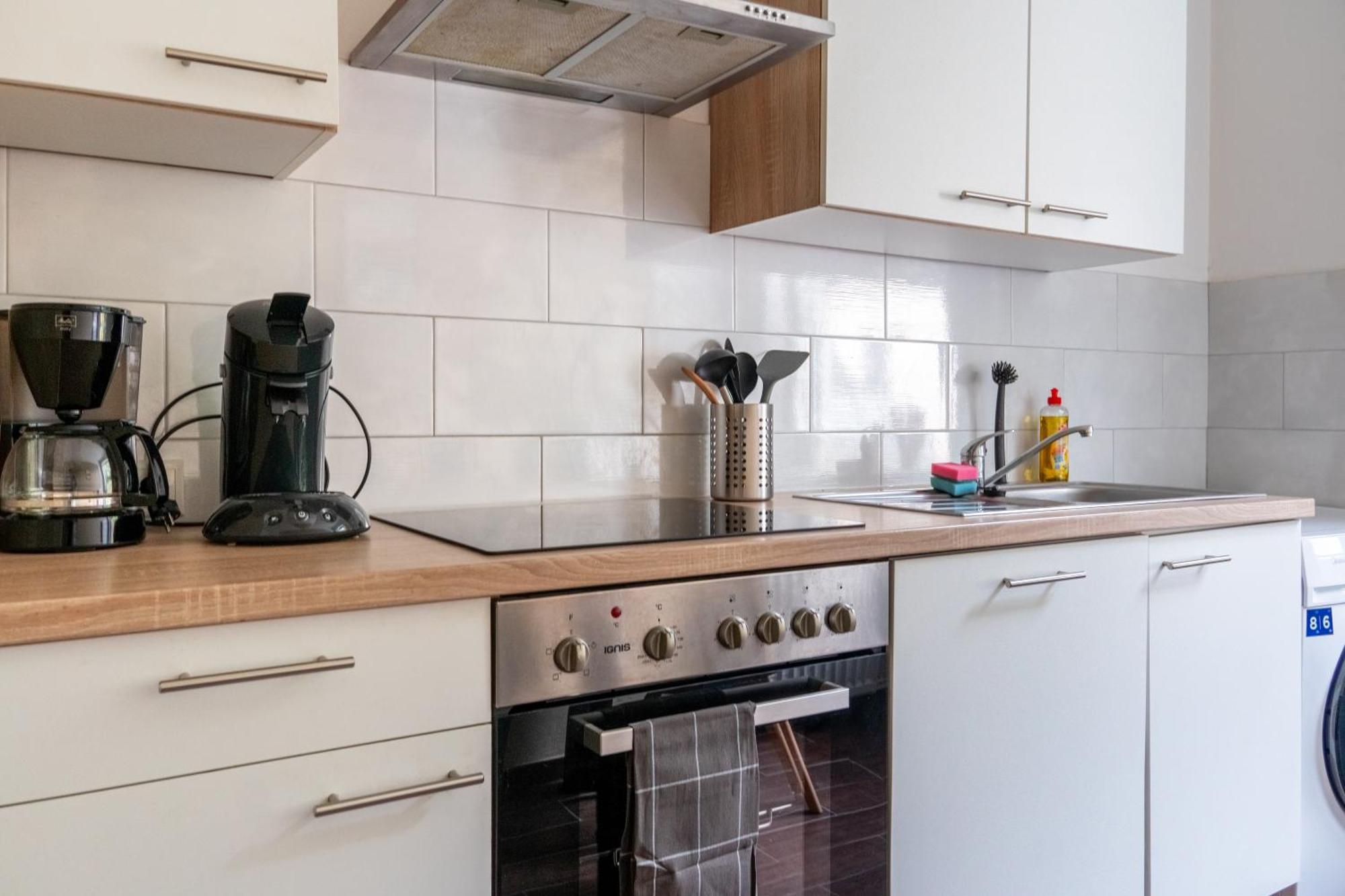 Grosses Apartment Mit 2 Balkonen Zentral Am Nordertor Flensburg Kültér fotó