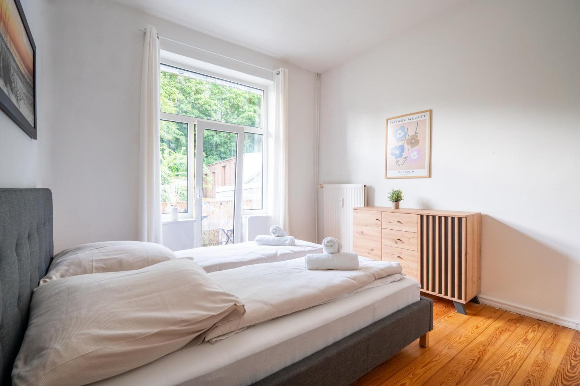 Grosses Apartment Mit 2 Balkonen Zentral Am Nordertor Flensburg Kültér fotó